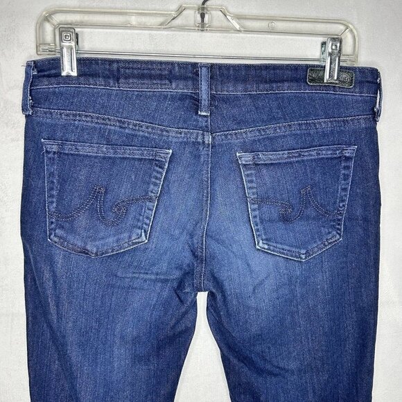 AG Adriano Goldschmied Jeans Stevie Slim Straight Low-Rise Size 29R (29x28) - Picture 7 of 9